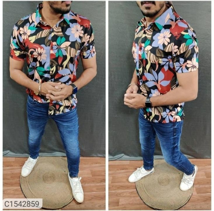 Cotton printed half sleeves regular fit casual shirts uploaded by business on 6/1/2021