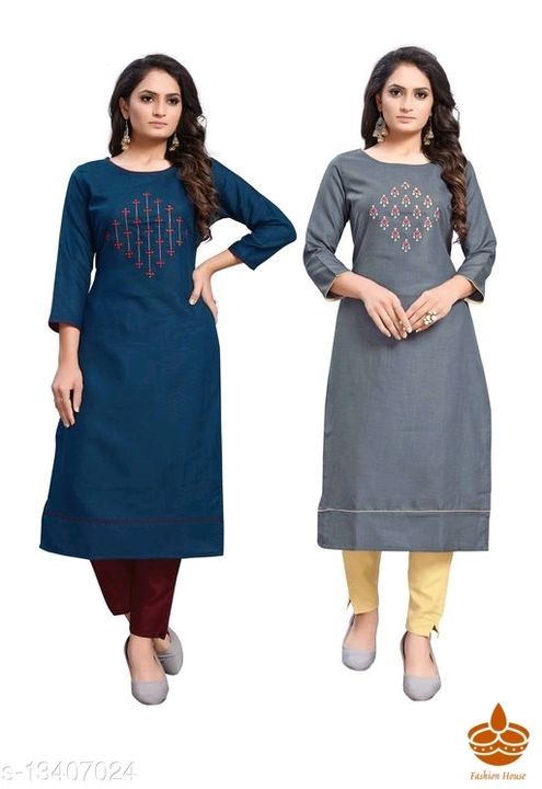 Post image Kurti set 
Cash on delivery
Free shipping