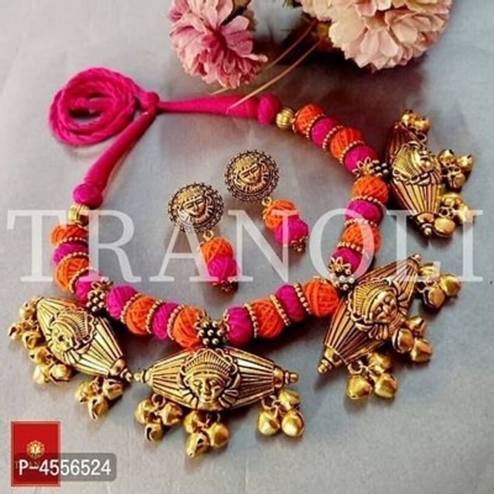 Thread Jewelry Sets uploaded by Preetham Fashions on 6/1/2021