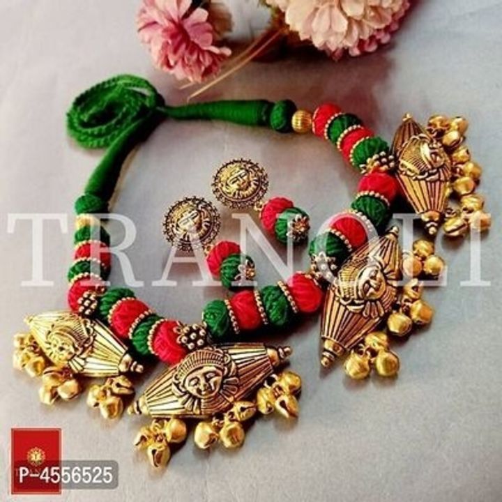 Thread Jewelry Sets uploaded by Preetham Fashions on 6/1/2021