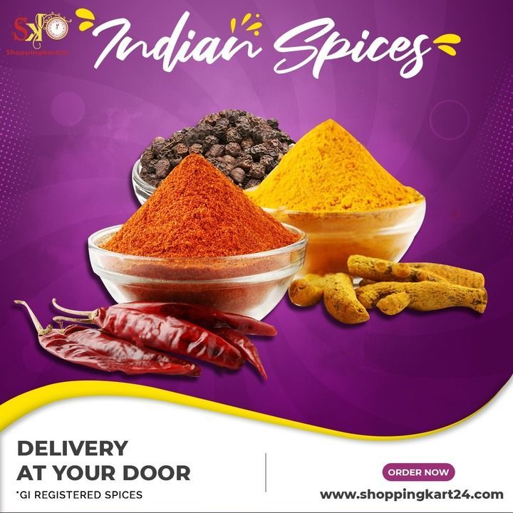 Post image Spices from all over India at one place, contact for bulk orders, delivery worldwide.
Contact no- 6306557013

Free shipping due to pandemic, offer limited.