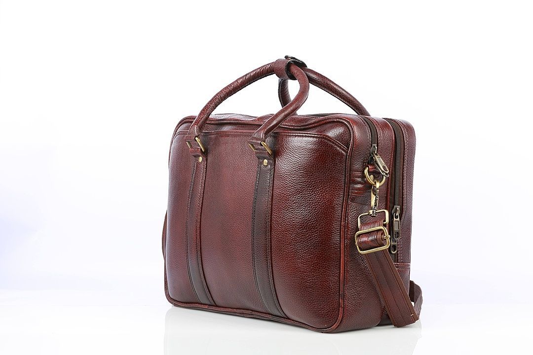 NDM original leather office bag uploaded by business on 8/8/2020