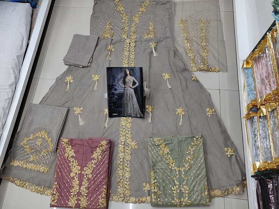 Mahisha Dress Material uploaded by Collection Factory on 8/8/2020