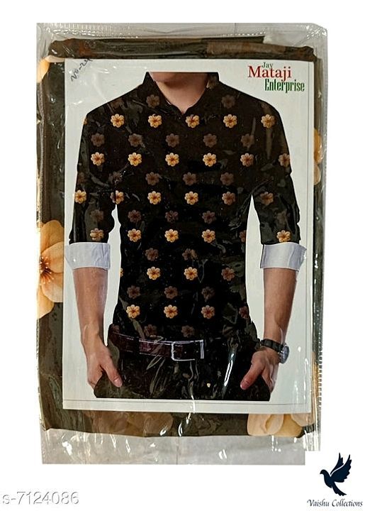 Post image 🥰Pretty Fabulous Men Shirt Fabric😍
Fabric: Polyester
Pattern: Printed
Multipack: 1
Sizes: 
2.25m
👉🥳price 579₹🥳