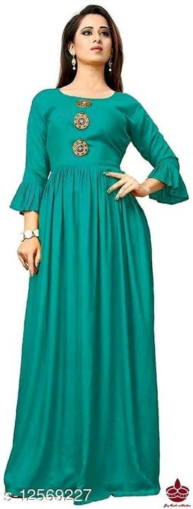 Fabolous long gowns at low price  uploaded by business on 6/1/2021