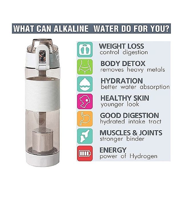 Water Purifier Bottle 
Anti-Bacterial water bottle
Alkaline bottle
Easy to carry
 uploaded by IMCC on 8/8/2020