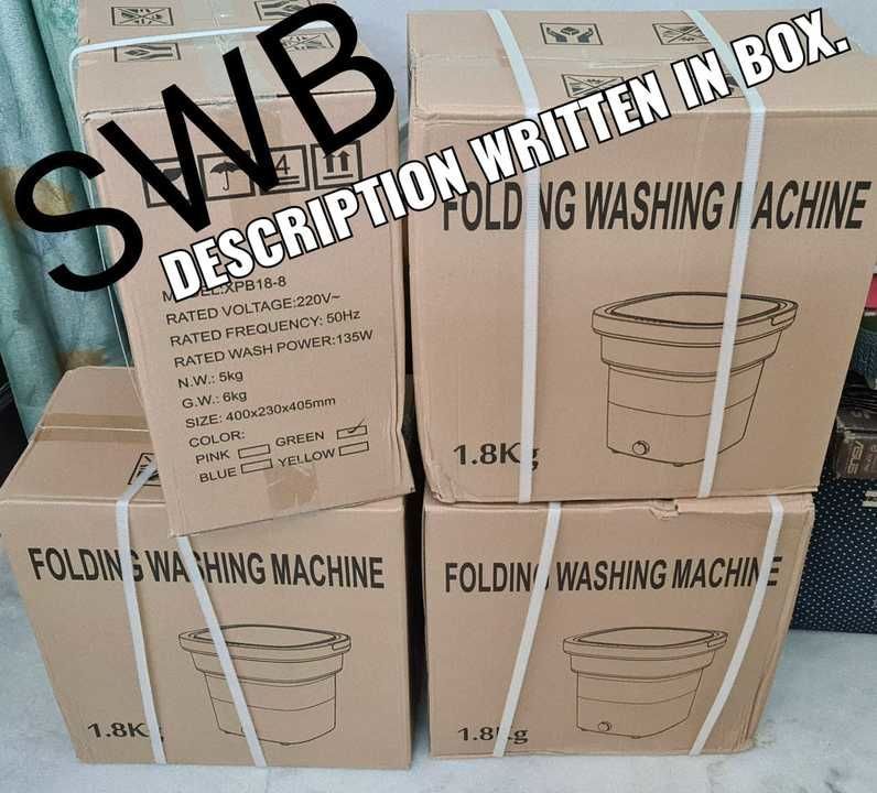 Folding Washing Machine uploaded by Sadiya Enterprises on 6/1/2021