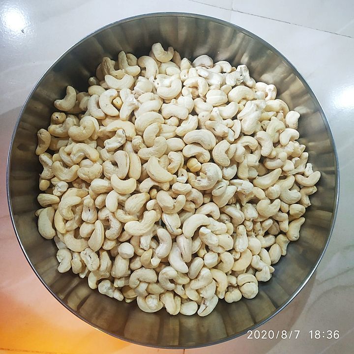 Cashew nuts uploaded by Manohar Shinde on 8/9/2020