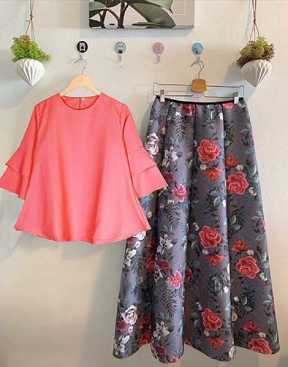 *TOP & SKIRT* uploaded by business on 8/9/2020