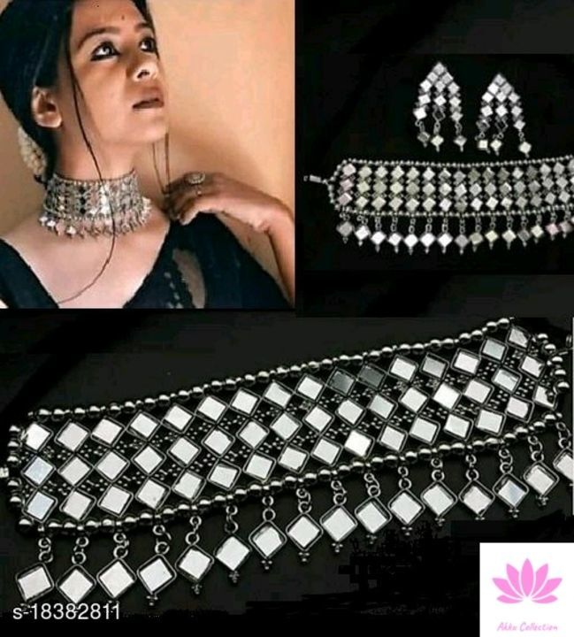 Samridhi Style Mirror Jewellery Set
 uploaded by business on 6/2/2021