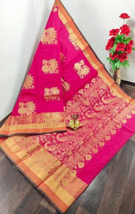 Semi kuppadam silk saree uploaded by K.C.M collections on 6/2/2021