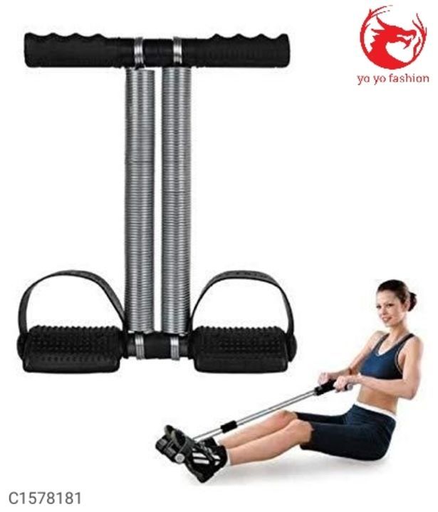 *Catalog Name:* Gym Utility - Double Spring Tummy / Waist Trimmer Ab Exerciser

*Details:*
Product D uploaded by Yo yo fashions on 6/2/2021