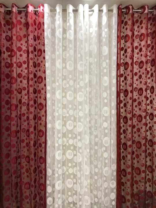 Heavy quality net sheer curtain  uploaded by business on 6/2/2021
