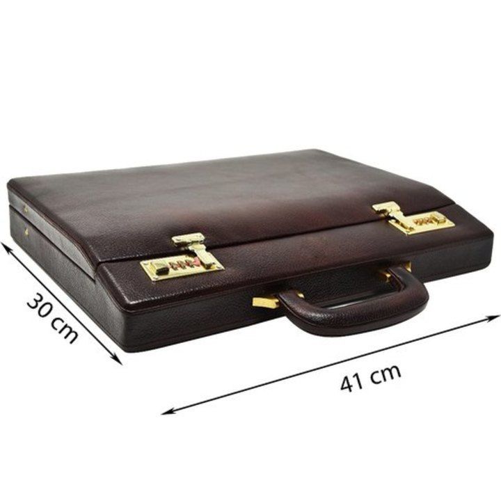 Leather laptop briefcase  uploaded by S K TRADER on 6/2/2021