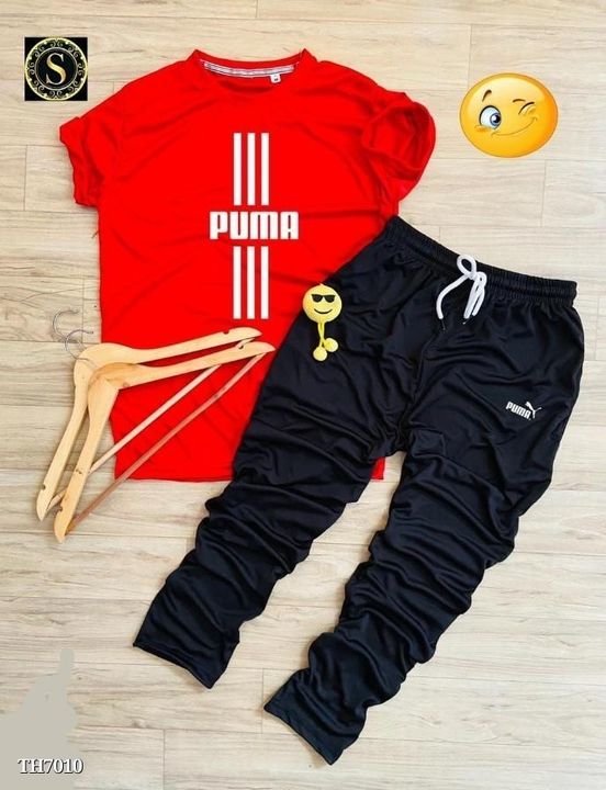 Post image Catalog Name: *PUMA TRACKSUIT *

*BRAND \u2014 puma*\n\n*Lower both side Zip TRACK SUIT
Superior Quality HALF SLEEVES 
dryfit Lycra FabriC 
Sizes _     M /  L /  XL /XXL
 Lycra stuff with comfort Fit 

Brand Name: *GLOBAL HUB WHOLESALE MARKET 

_*Free Shipping.*_ _
