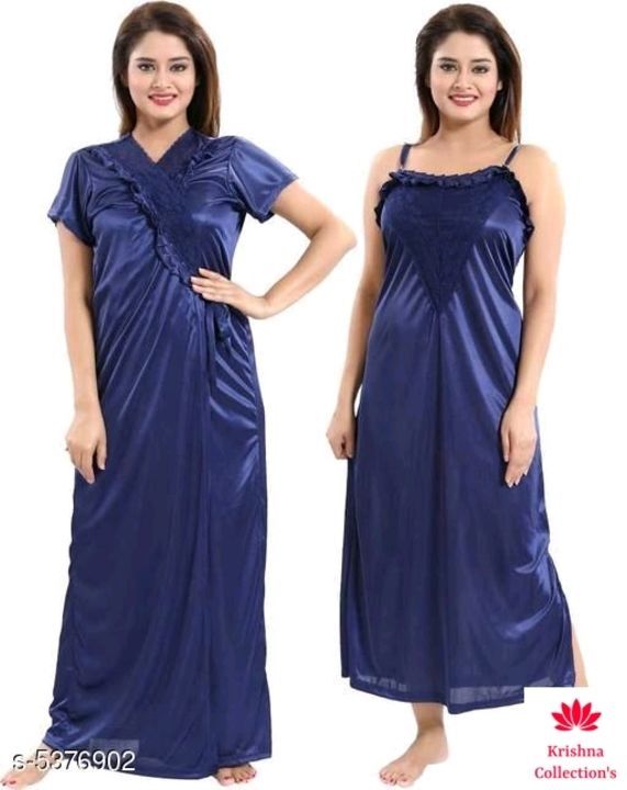 Women night dress uploaded by Krishna Collection's  on 6/2/2021