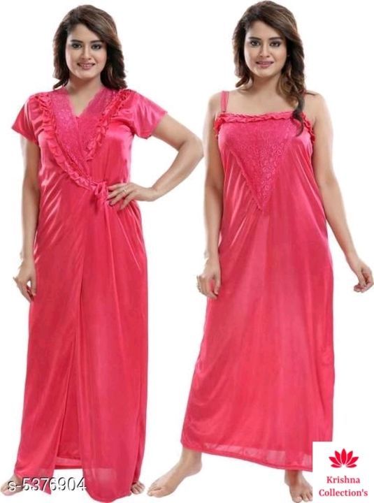 Women night dress uploaded by Krishna Collection's  on 6/2/2021