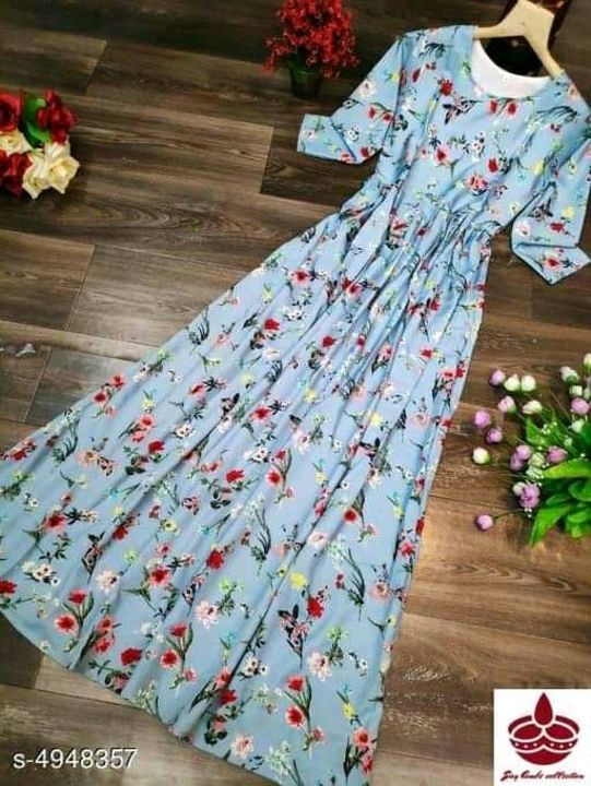 Long gowns at low price  uploaded by business on 6/2/2021