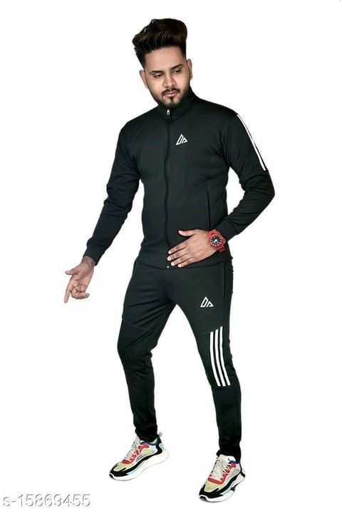 Post image Catalog Name:*Stylish Latest Men Tracksuits*
Fabric: Polyester
Sleeve Length: Long Sleeves
Pattern: Solid
Multipack: 1
Sizes: 
XL (Bust Size: 44 in, Top Length Size: 30 in, Bottom Waist Size: 36 in, Bottom Length Size: 40 in, Shoulder Size: 19 in) 
L (Bust Size: 42 in, Top Length Size: 29 in, Bottom Waist Size: 34 in, Bottom Length Size: 39 in, Shoulder Size: 18 in) 
M (Bust Size: 40 in, Top Length Size: 28 in, Bottom Waist Size: 32 in, Bottom Length Size: 38 in, Shoulder Size: 17 in) 

Dispatch: 2-3 Days
Easy Returns Available In Case Of Any Issue
*Proof of Safe Delivery! Click to know on Safety Standards of Delivery Partners- https://ltl.sh/y_nZrAV3