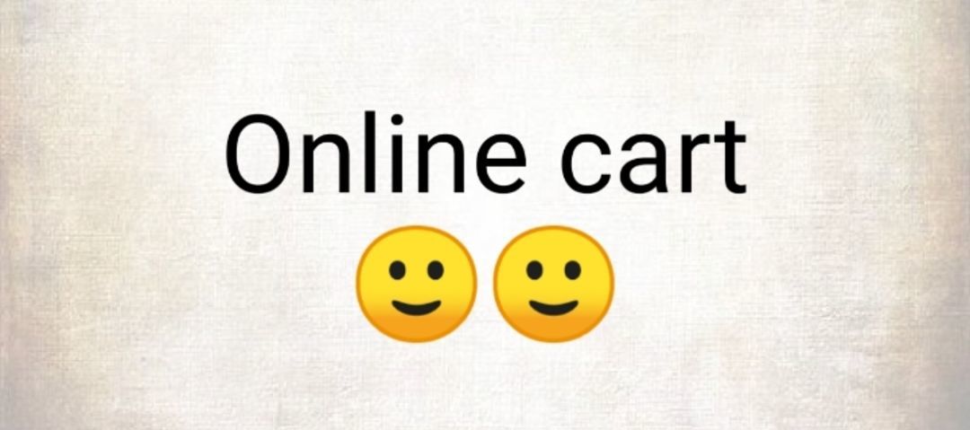Online cart 🙂🙂🙂