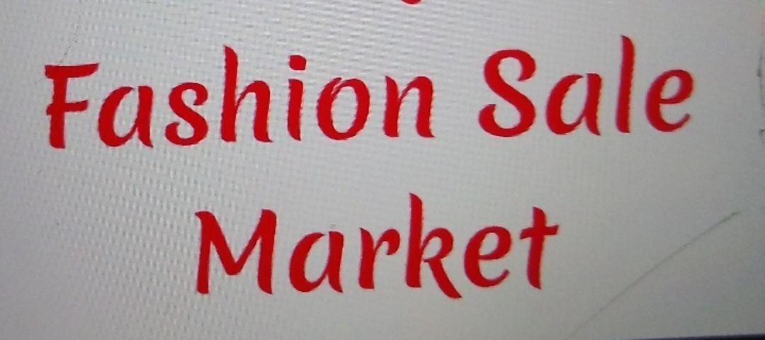 Fashion Sale market