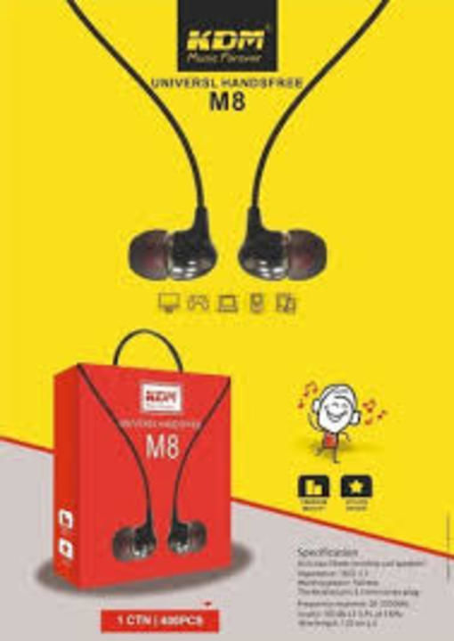 KDM M8 headphone uploaded by business on 6/2/2021