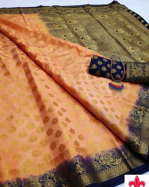 Kanjivaram silk saree  uploaded by MAA TARA TEXTILE on 6/2/2021