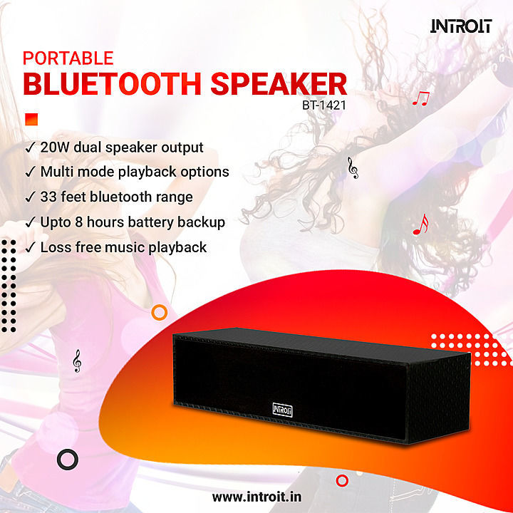 Wooden Bluetooth soundbar BT - 1421 20W output (MADE IN INDIA) uploaded by business on 8/9/2020