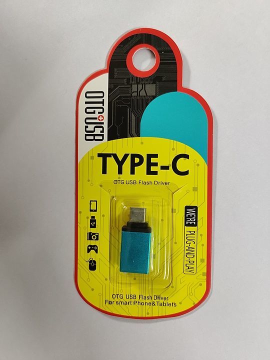 TYPE-C to USB  otg connector uploaded by Anand Aurals on 8/9/2020