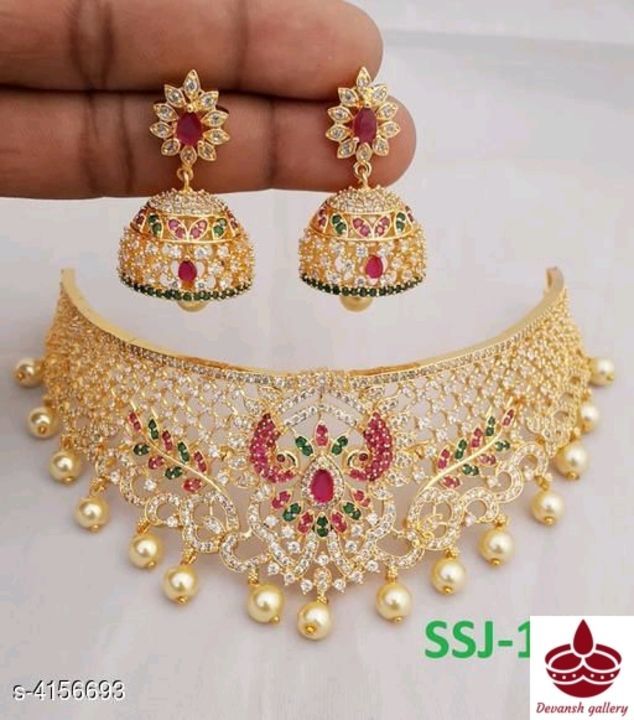 Gold plated jewellery uploaded by business on 6/2/2021