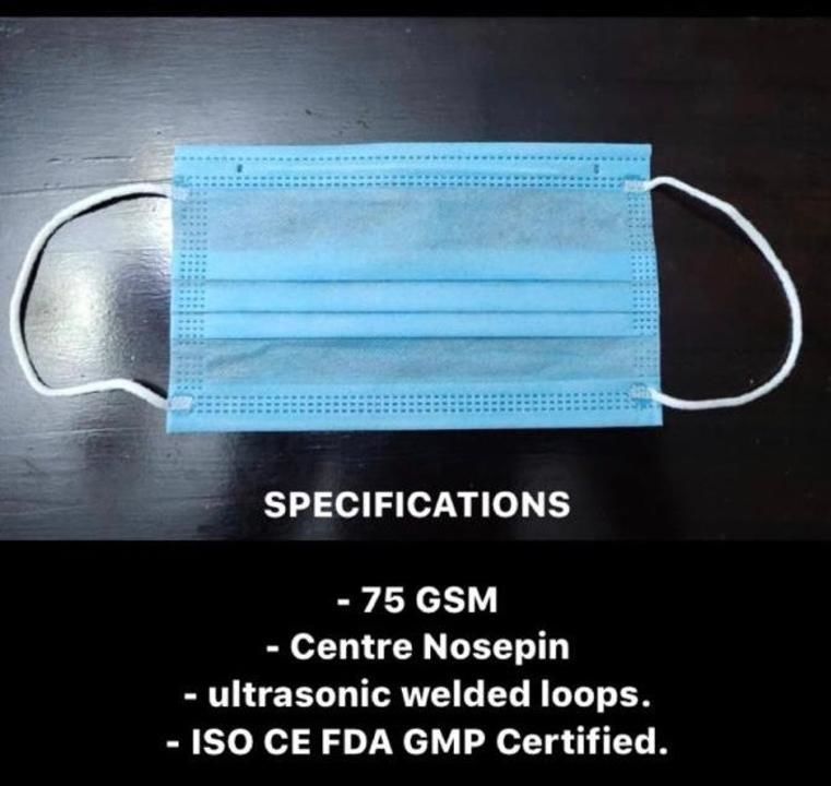 Post image I want 10000 Pieces of 3ply Surgical Mask.
Below is the sample image of what I want.