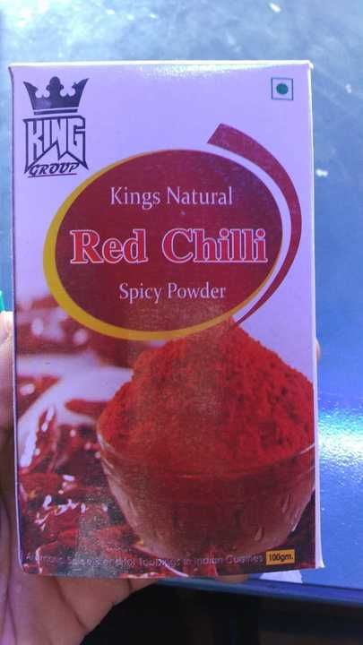 Kings naturals red chilly powder uploaded by business on 6/3/2021