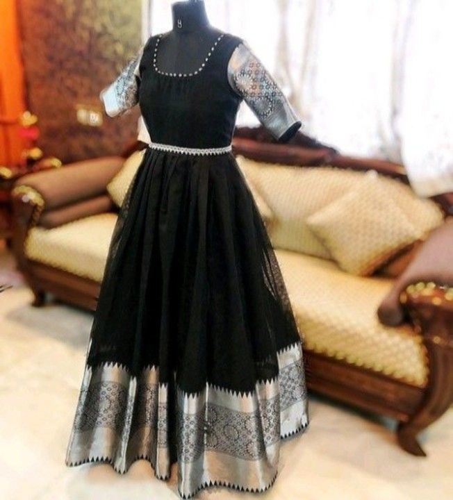Women's Net Anarkali Gown uploaded by Fashionvalley on 6/3/2021