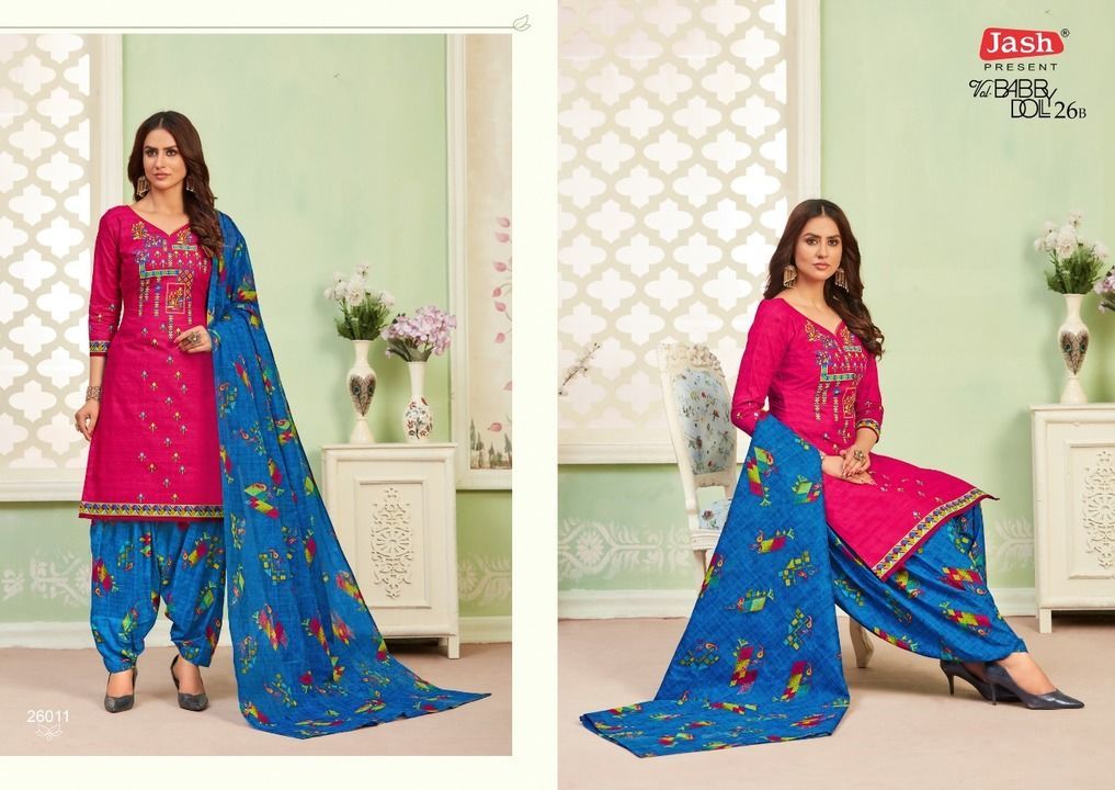 Cotton salwar suit uploaded by Geet nx on 6/3/2021