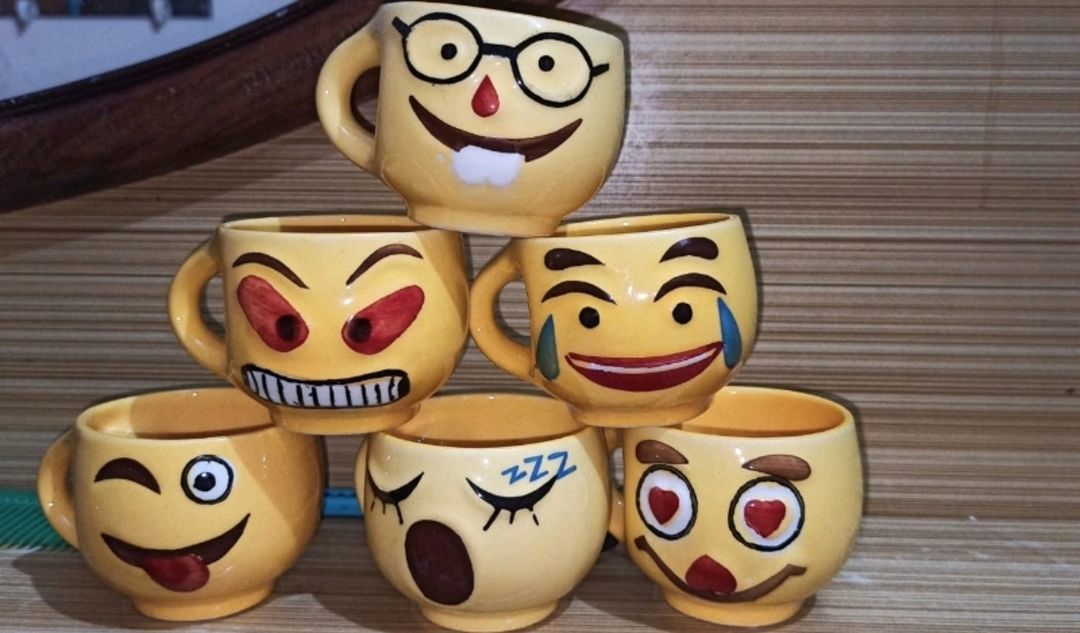 Emoji Smiles Cups uploaded by David Collection's on 6/3/2021