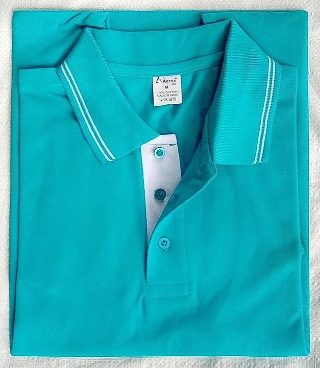 250 GSM - Men's Tipped Collar Polo T-shirt  Tshirt The for Promotion Events,  Office,  Print,  Logo uploaded by Yogesh enterprises on 5/25/2020