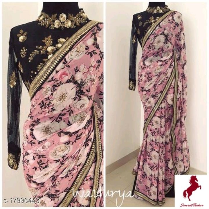 Gorget saree uploaded by business on 6/3/2021