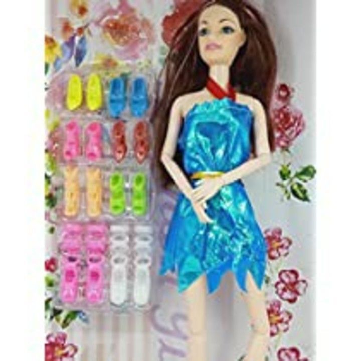 Doll set with pair of shoes uploaded by Ahuja Gift Center on 6/3/2021