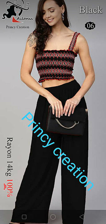 Post image Hey! Checkout my new collection called Princy rayon plazzo.