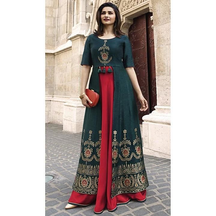Gown style kurti uploaded by Kassro fashion on 8/9/2020