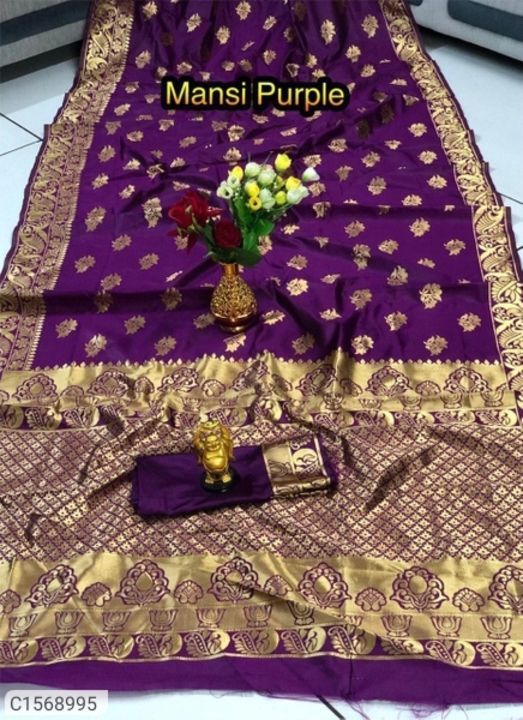 Banarashi silky saree uploaded by soohani soohani on 6/3/2021