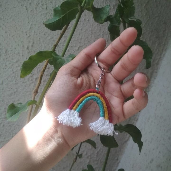 Rainbow keychain 🌈 ♥  uploaded by business on 6/3/2021