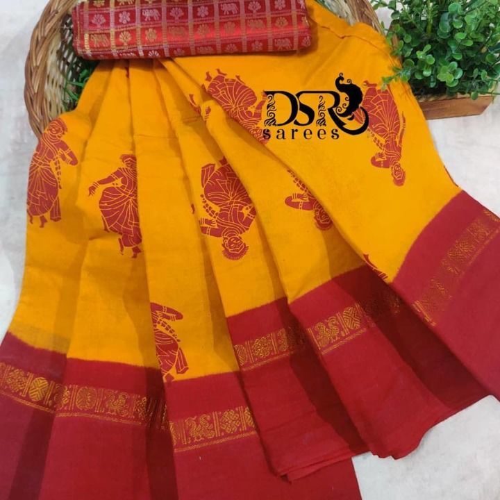 Post image 🌹🌹🌹🌹🌹🌹🌹🌹🌹🌹🌹

 *Market hit  Madurai Sungudi Printed  Cotton Sarees in vibrant colours  only @ DSR sarees*


 *Pure cotton Madurai Printed Sungudi sarees -5.5 mtrs  with traditional borders (design may vary)........* 

 *Contrast border colour plain chith pallu......* 

proudly our traditional Sarees.....

 *🌷Only saree(5.5mtrs) @770/-only

   🌹 *extra blouse +100... Design may vary* 

 *❌multiples avl book URS soon

📢Note: These sarees are purely handwoven n hand dyed and dried on River banks..... So small smudges are not considered as damage.....

🌹🌹🌹🌹🌹🌹🌹🌹🌹