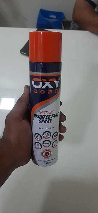 OXY 2020, certified disinfectant spray.  350 ml.  Looking for distributors and retailers.   uploaded by business on 8/9/2020