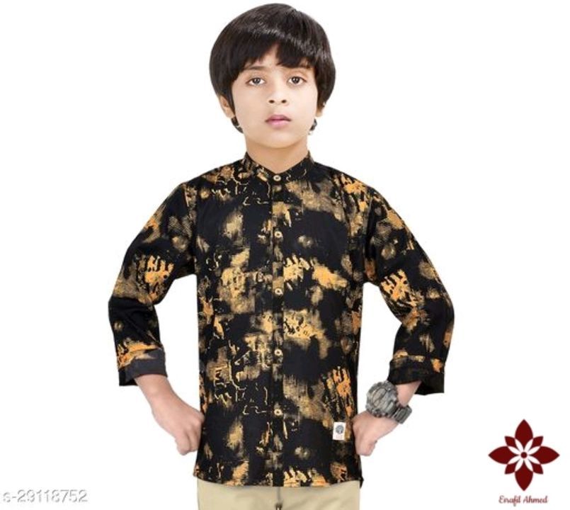 Catalog Name:*Agile Stylish Boys Shirts*
Fabric: Cotton
Sleeve Length: Long Sleeves
Pattern: Printed uploaded by Esrafil Ahmed  on 6/3/2021