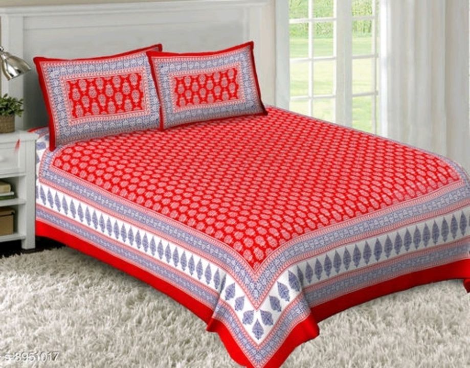 Cotton bedsheet uploaded by Liggie Collections on 6/3/2021