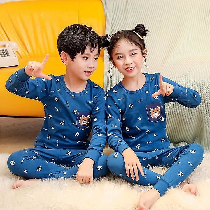 *Kids Unisex cotton Nightwear sets* 

Fabric - Hosiery cotton 

Sizes 2-12 years 

Good quality  

* uploaded by business on 8/9/2020