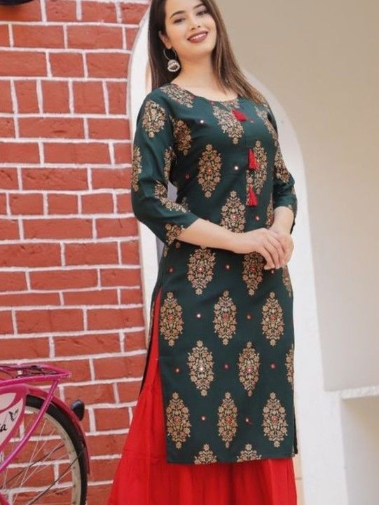 Kurti with sharara  uploaded by business on 6/4/2021