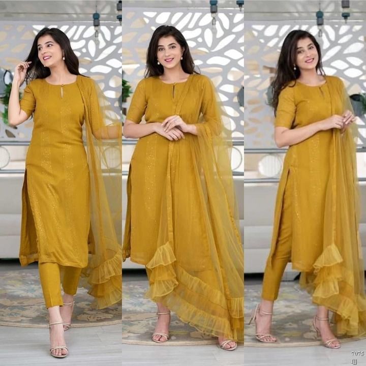 Post image I want 10 Pieces of I want this type simple kurta set below 800price.
Chat with me only if you offer COD.
Below is the sample image of what I want.