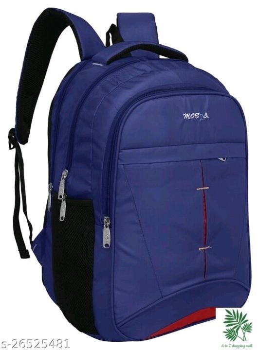 Mobza laptop bags for men and women uploaded by A to Z shopping mall on 6/4/2021
